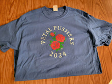 Load image into Gallery viewer, 2024 Petal Pushers® Teeshirt Royal Blue
