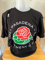 Tee Shirt: Tournament of Roses Short Sleeve, Embroidered (Black) (not shown)