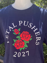 Load image into Gallery viewer, 2027 Petal Pushers T- Shirt Navy Blue

