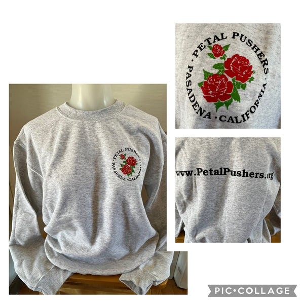 Petal Pushers® Sweatshirt - NO Year (Light Grey)