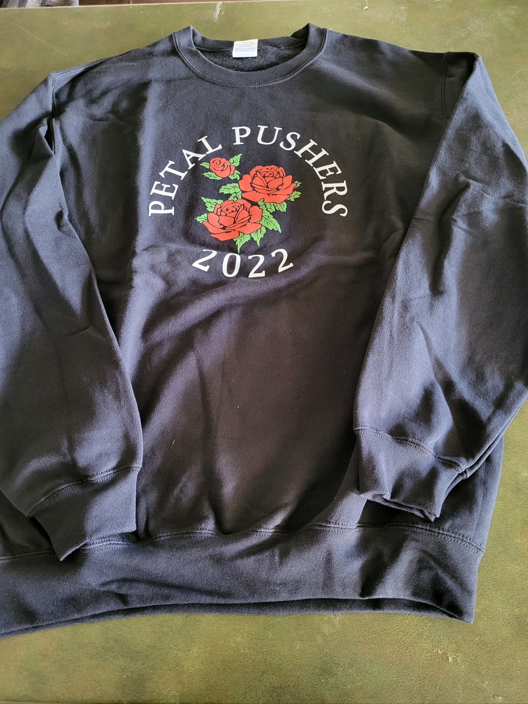 2022 Petal Pushers® Sweatshirt. Black