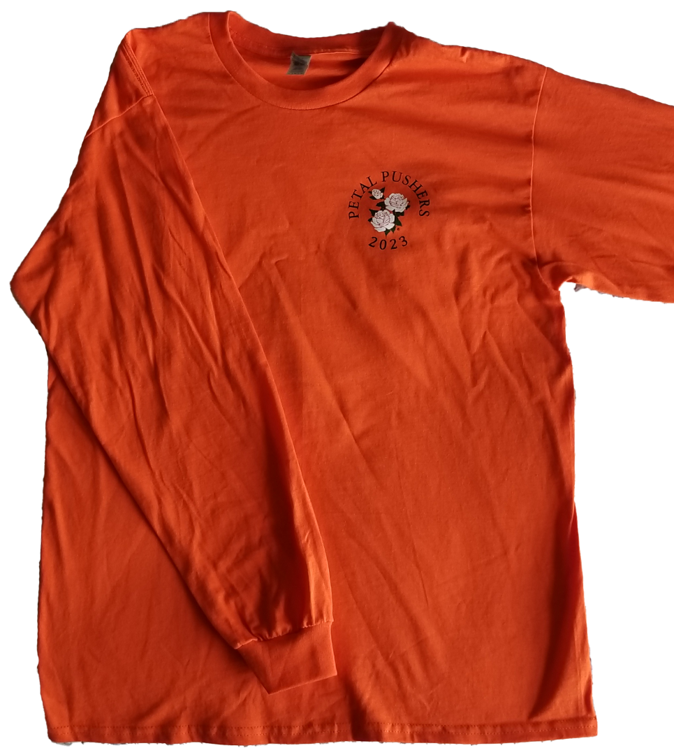 2023 Petal Pushers® Zip-Up Hoodie (all sizes), Orange