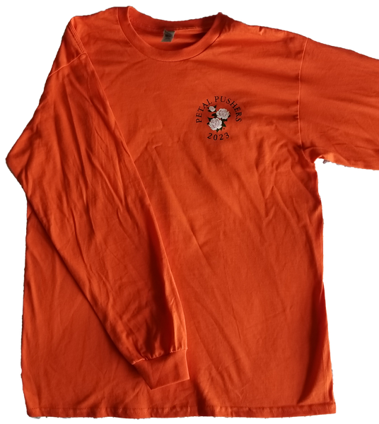 2023 Petal Pushers® Zip-Up Hoodie (all sizes), Orange SALE